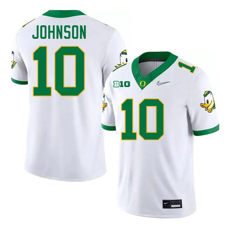 Theran Johnson Oregon Jersey,Oregon Ducks Football Uniforms,Jerseys Youth-White